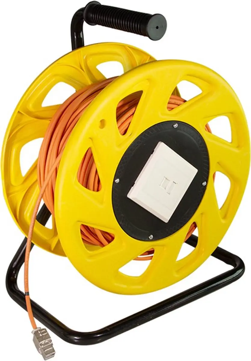 Cat 7A S/FTP Netwerkkabel 90m - Oranje