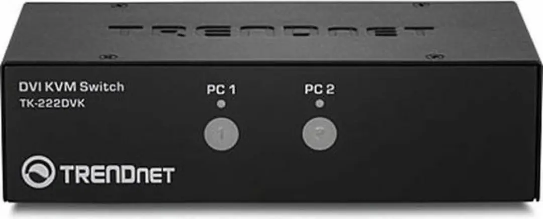 Trendnet TK-222DVK KVM Switch - 2x USB 2.0