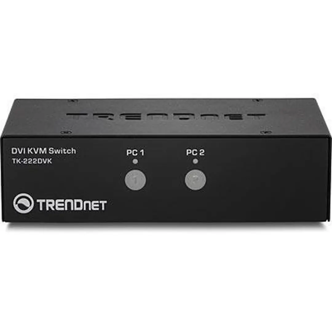 Trendnet TK-222DVK KVM Switch - 2x USB 2.0
