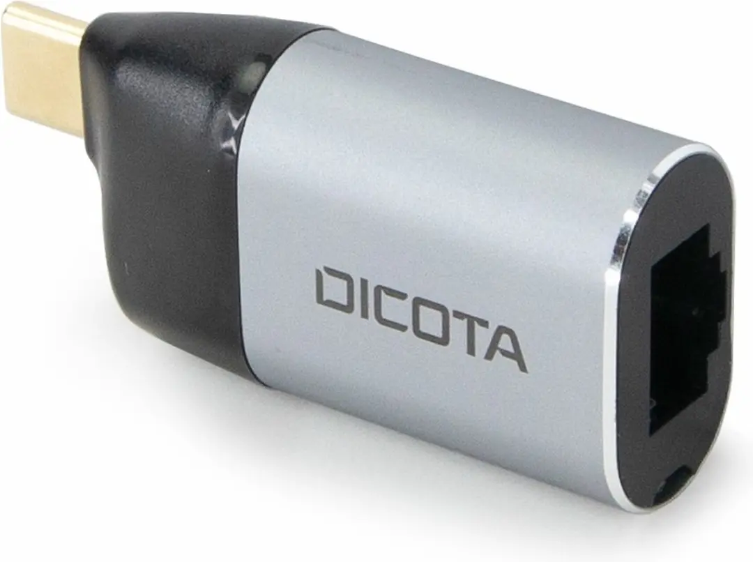 Dicota D32048 Interfacekaart RJ-45 - Zwart/Zilver