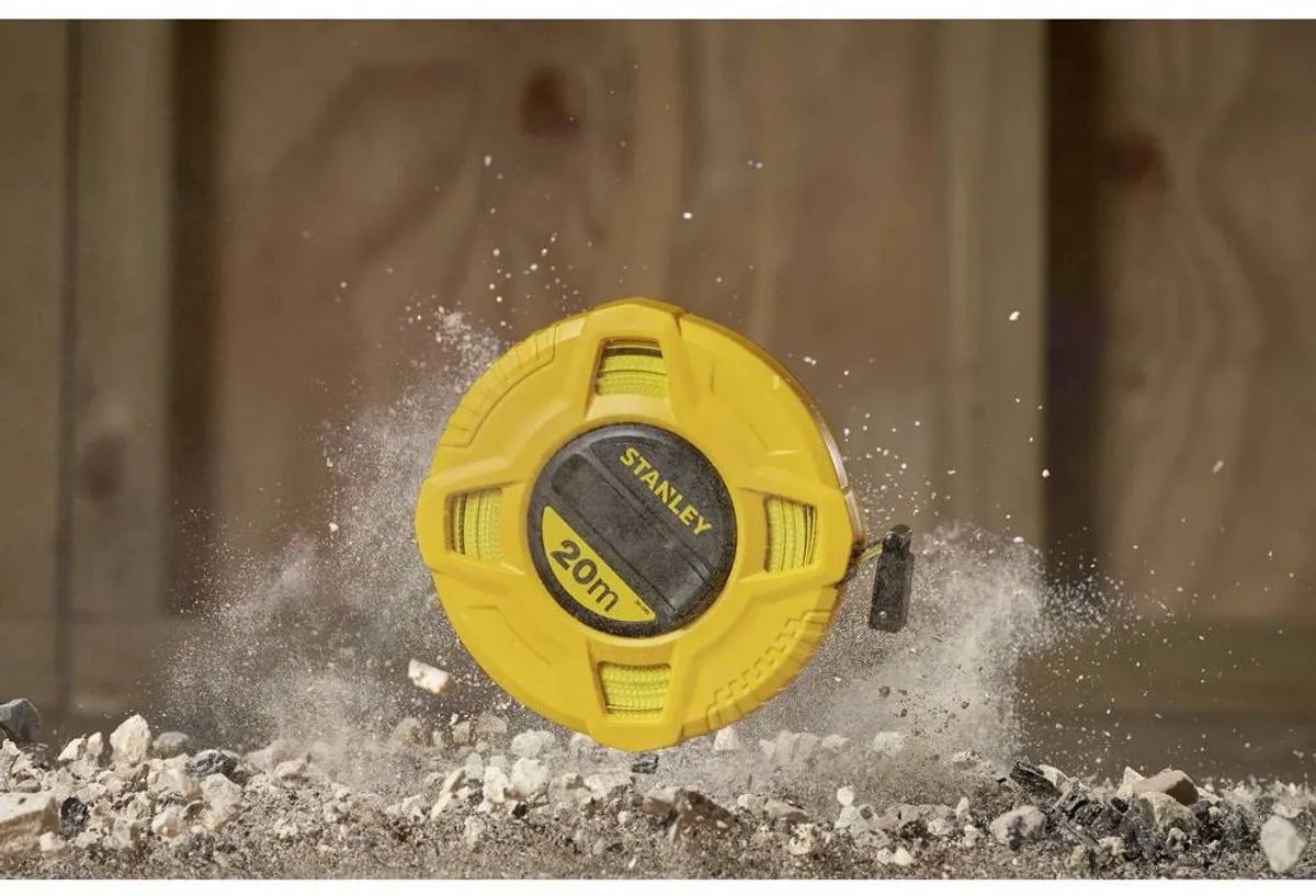 Stanley Landmeter Fiberglas 20m 12.7mm - 0-34-296