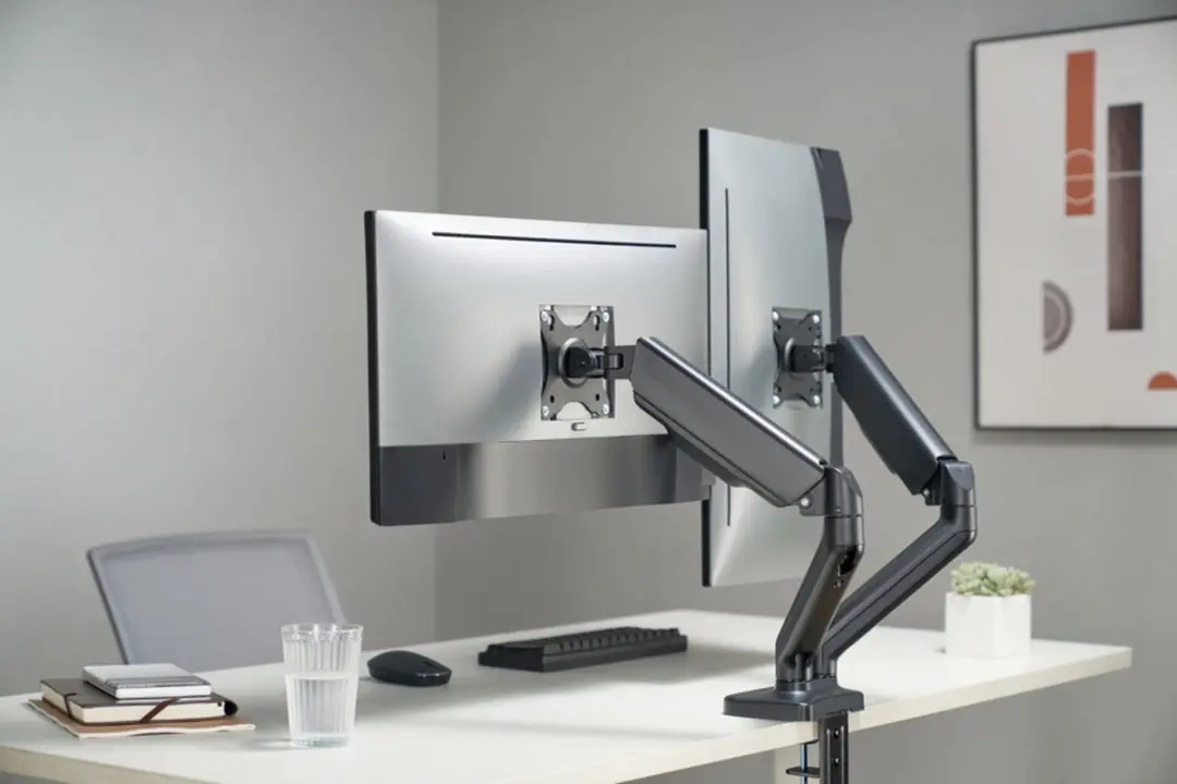 Equip 650121 Flat Panel Bureau Steun 27" - Zwart