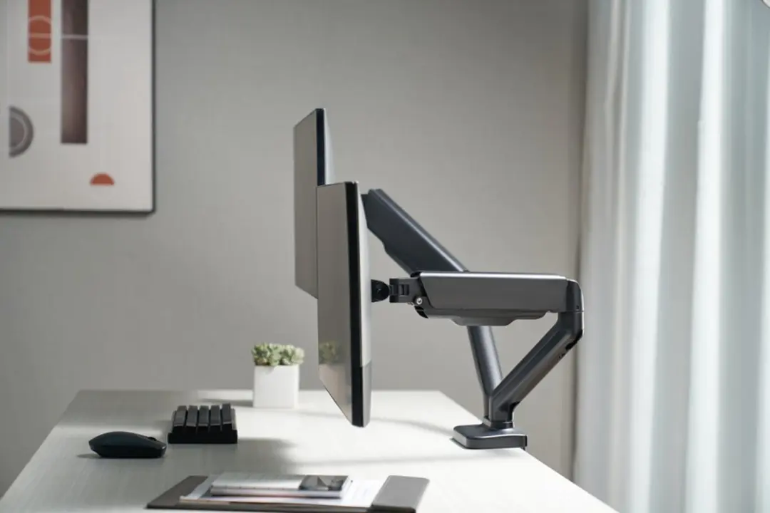 Equip 650121 Flat Panel Bureau Steun 27" - Zwart