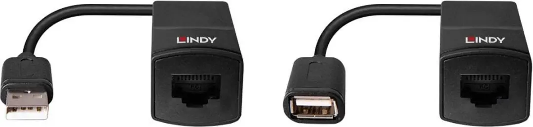 Lindy 43365 Netwerkextender - Zwart