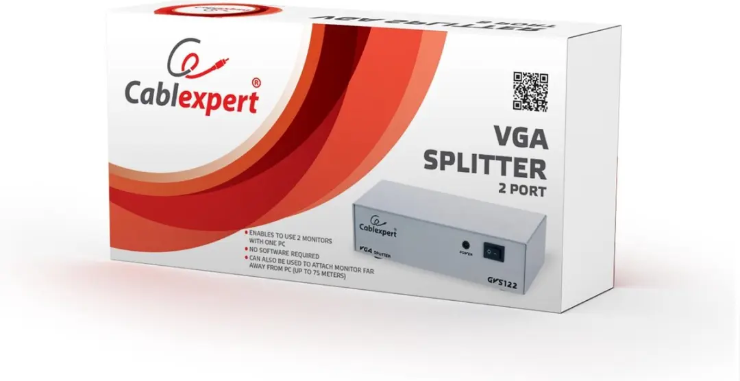 Cablexpert VGA Splitter GVS122 - Actief 1 naar 2
