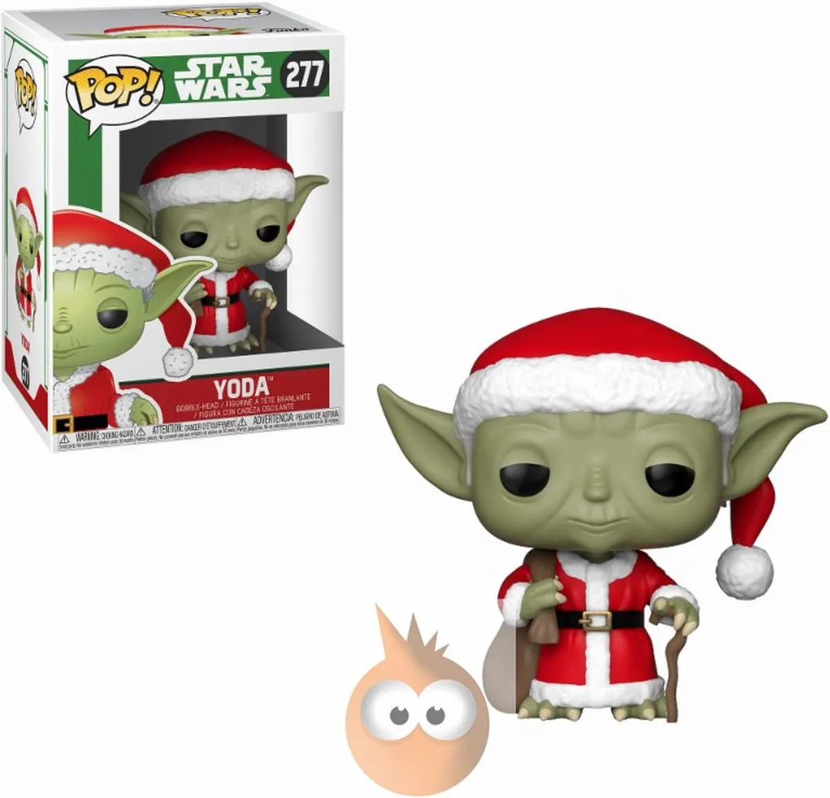 Funko Pop Star Wars Holiday Yoda #277 - Multi - afbeelding 6 van 6