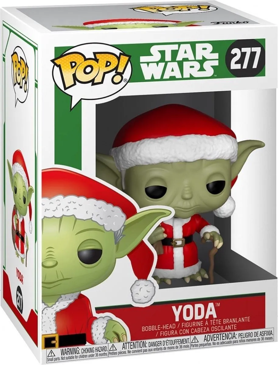 Funko Pop Star Wars Holiday Yoda #277