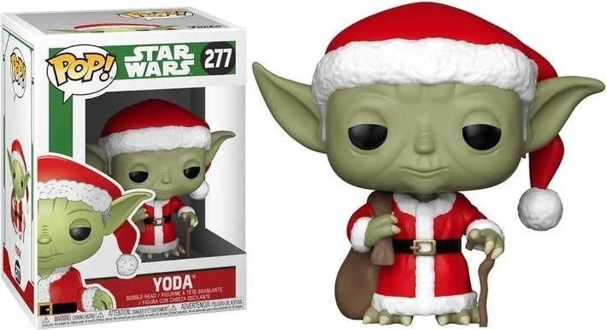 Funko Pop Star Wars Holiday Yoda #277 - Multi