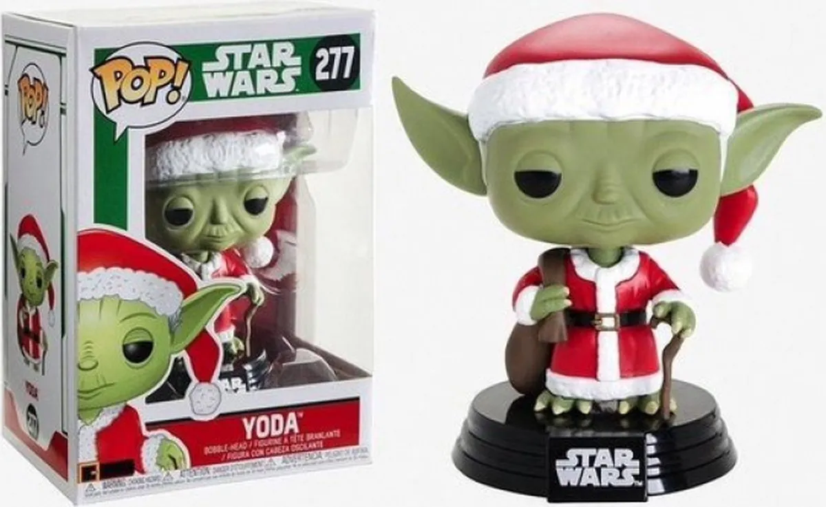 Funko Pop Star Wars Holiday Yoda #277 - Multi