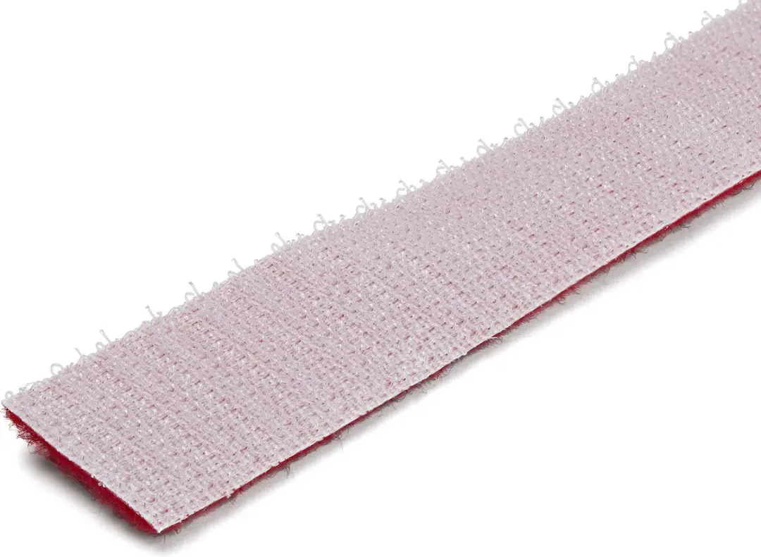 Startech Hook and Loop Tape 7,6m - Rood
