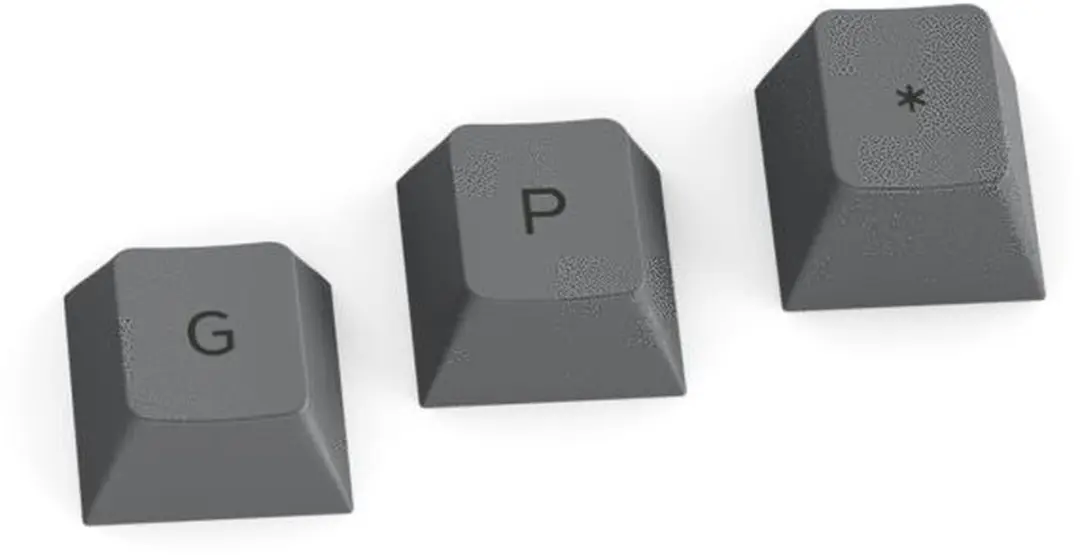 Glorious GPBT Keycapset 114 Stuks - Black Ash