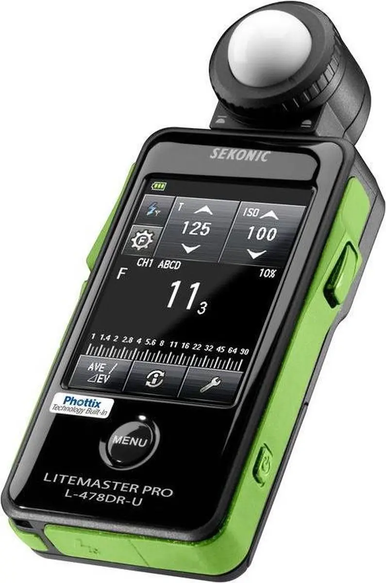 Sekonic L-478DR-PX Lichtmeter - Profoto A1X/A1 Oplader