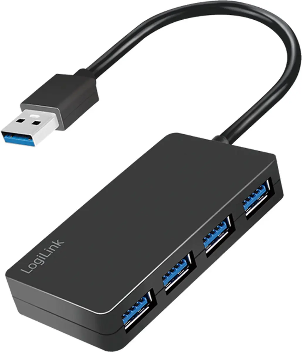Logilink UA0396 USB-hub 4 Poorten USB 3.2 Gen1