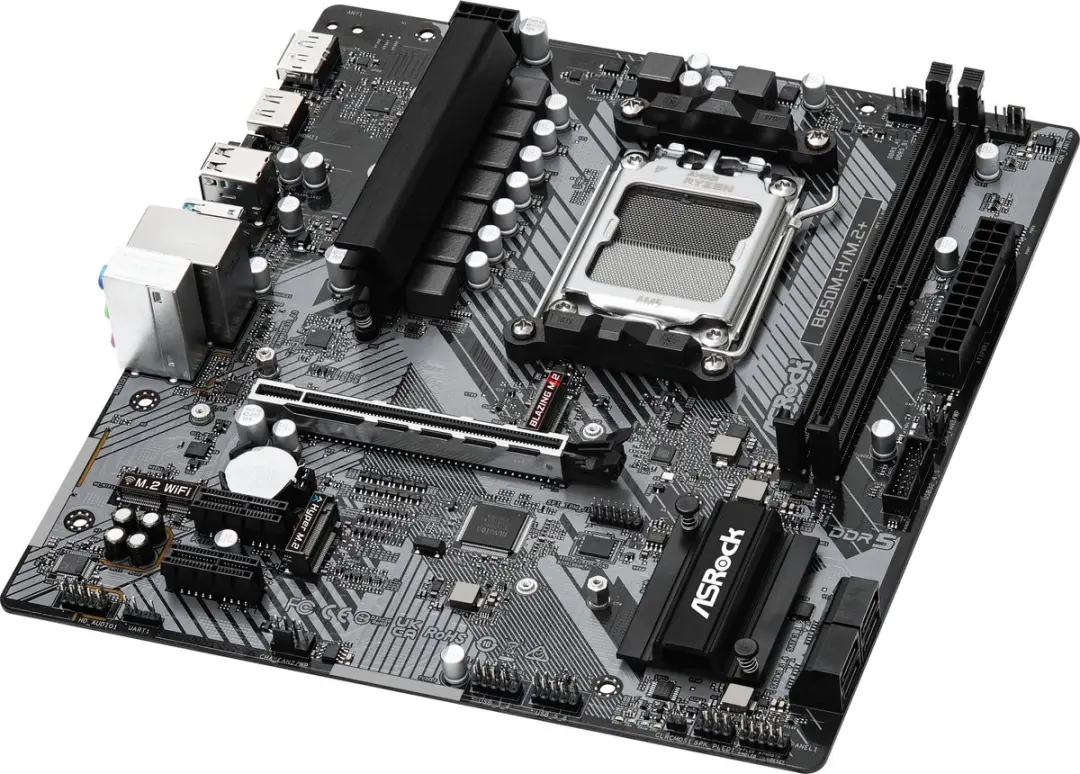 ASRock B650M-H/M.2+ Moederbord - AM5 - DDR5 - Matx
