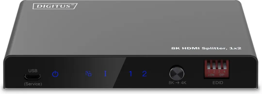 Digitus DS-55339 HDMI Video Splitter 2x HDMI - Zwart