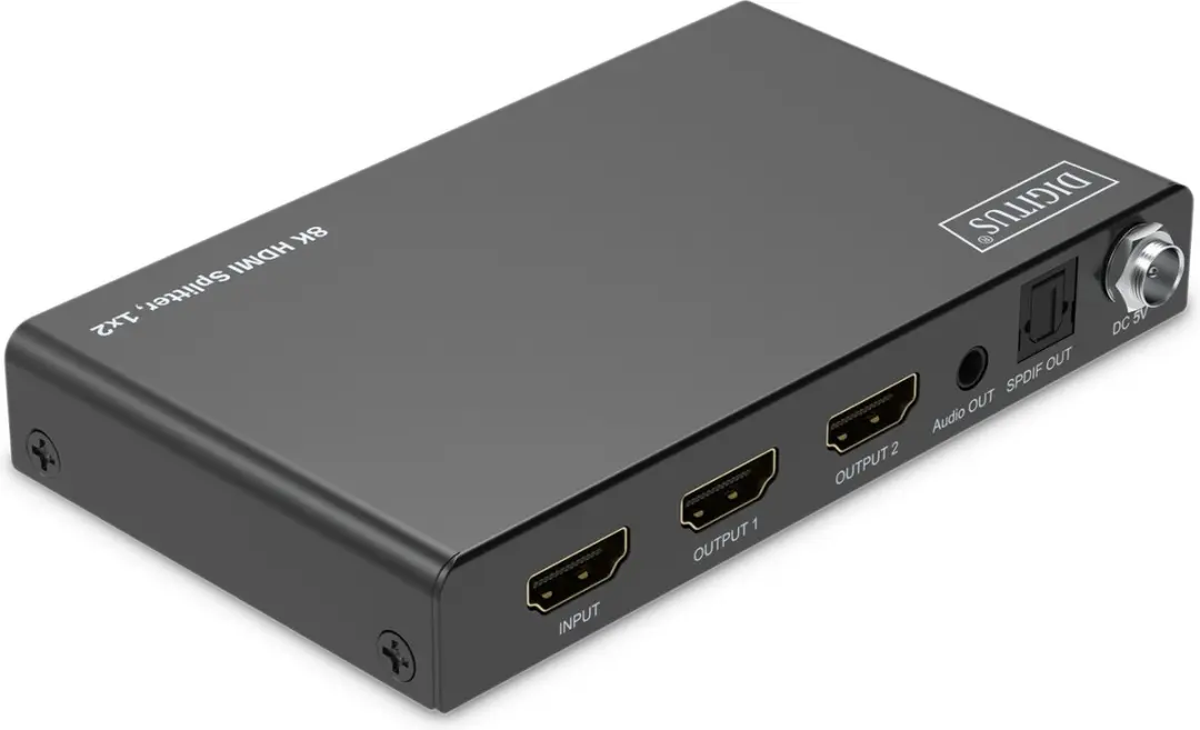 Digitus DS-55339 HDMI Video Splitter 2x HDMI - Zwart