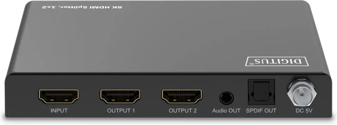Digitus DS-55339 HDMI Video Splitter 2x HDMI - Zwart