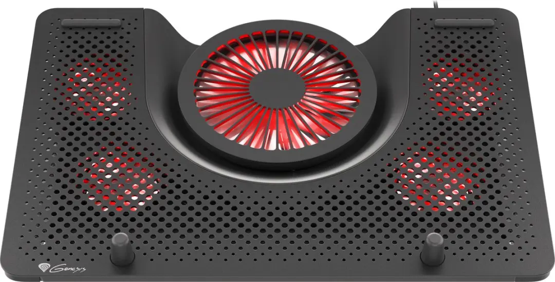 Genesis NHG-1411 Koelstandaard 17,3" - 5 Ventilatoren - Zwart/Rood