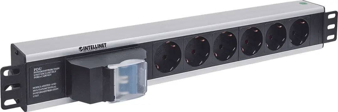Intellinet 6-voudige Stekkerdoos 1.6m