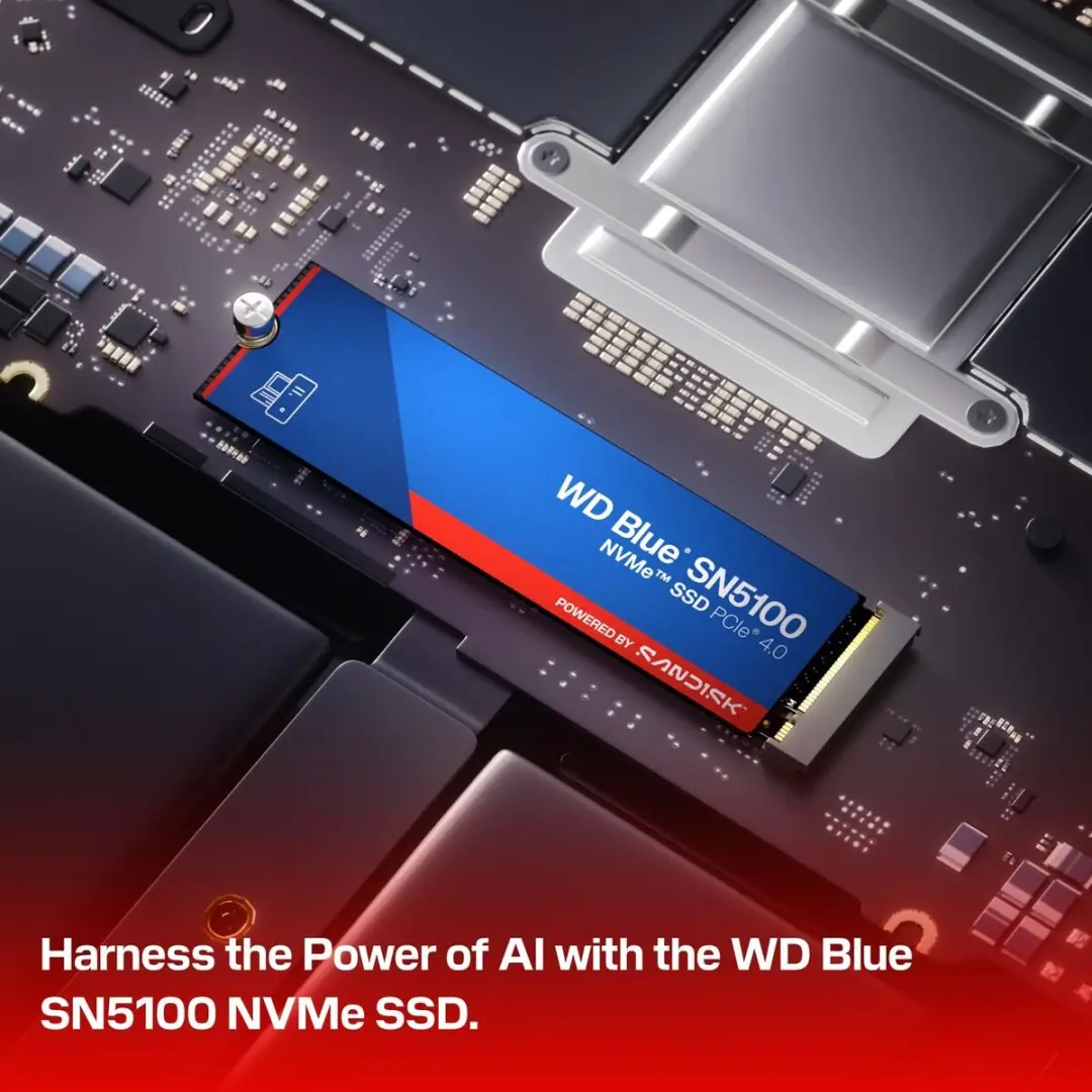 SanDisk WD Blue SN5100 4TB NVMe SSD - WDS400T5B0E