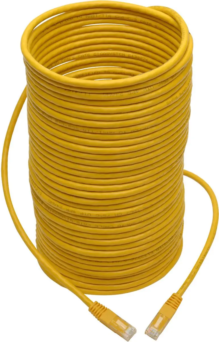 Tripp Lite N200-050-YW Patchkabel Cat5e/6 - Geel - 15m