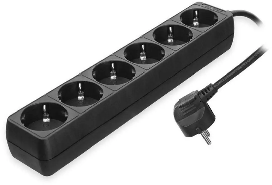 ACT Stekdoos 6-voudig AC2460 - 3m - 3680W