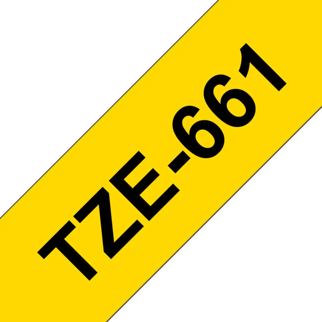 Brother TZe-661 Laminated Tape 36mm - Kleurloos