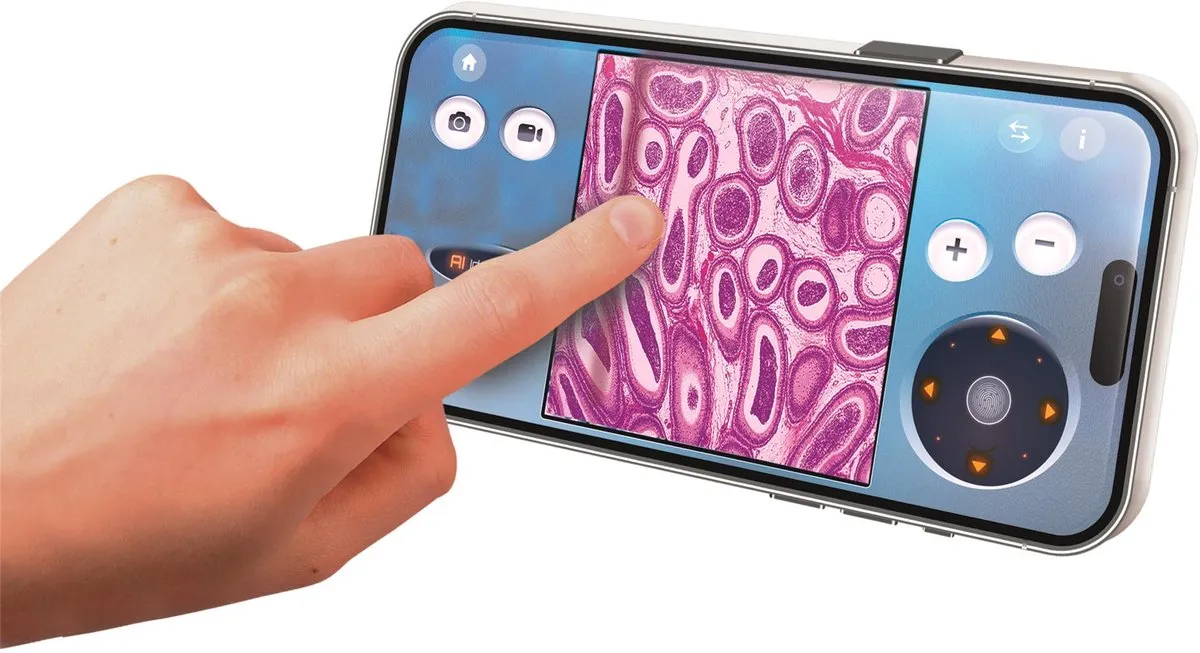 Clementoni Microscoop 56101 - Smart AI WiFi Camera - Multikleur