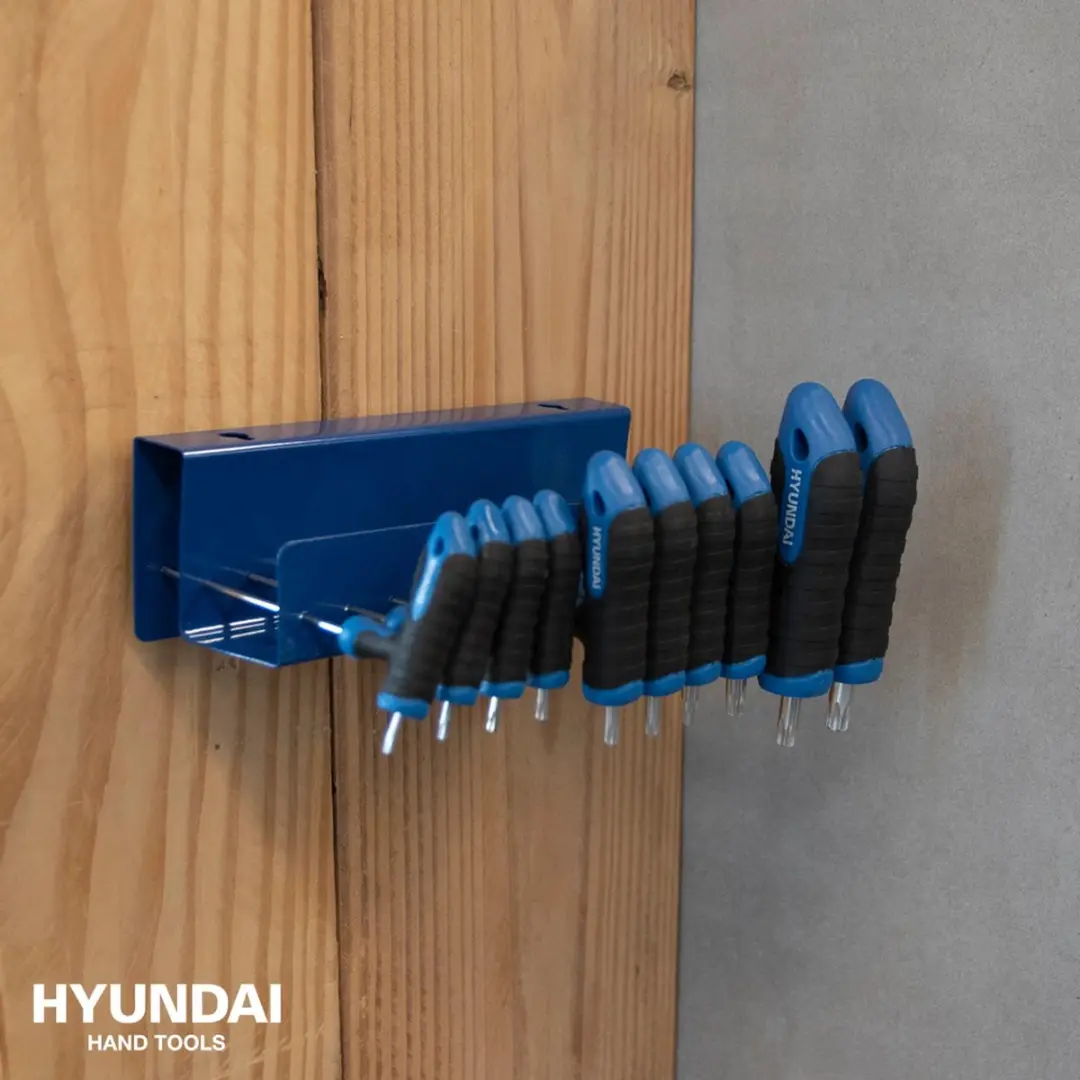 Hyundai T-greep Torxsleutelset 10-delig T9-T50 - 59527