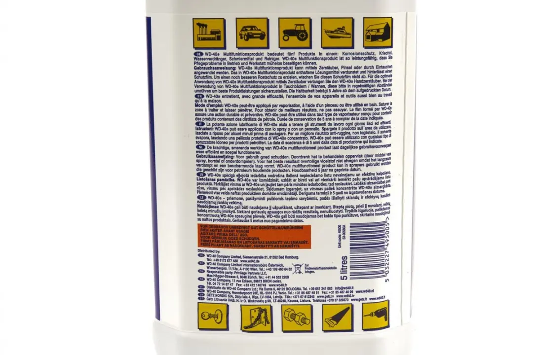WD-40 Multispray Jerrycan 5L