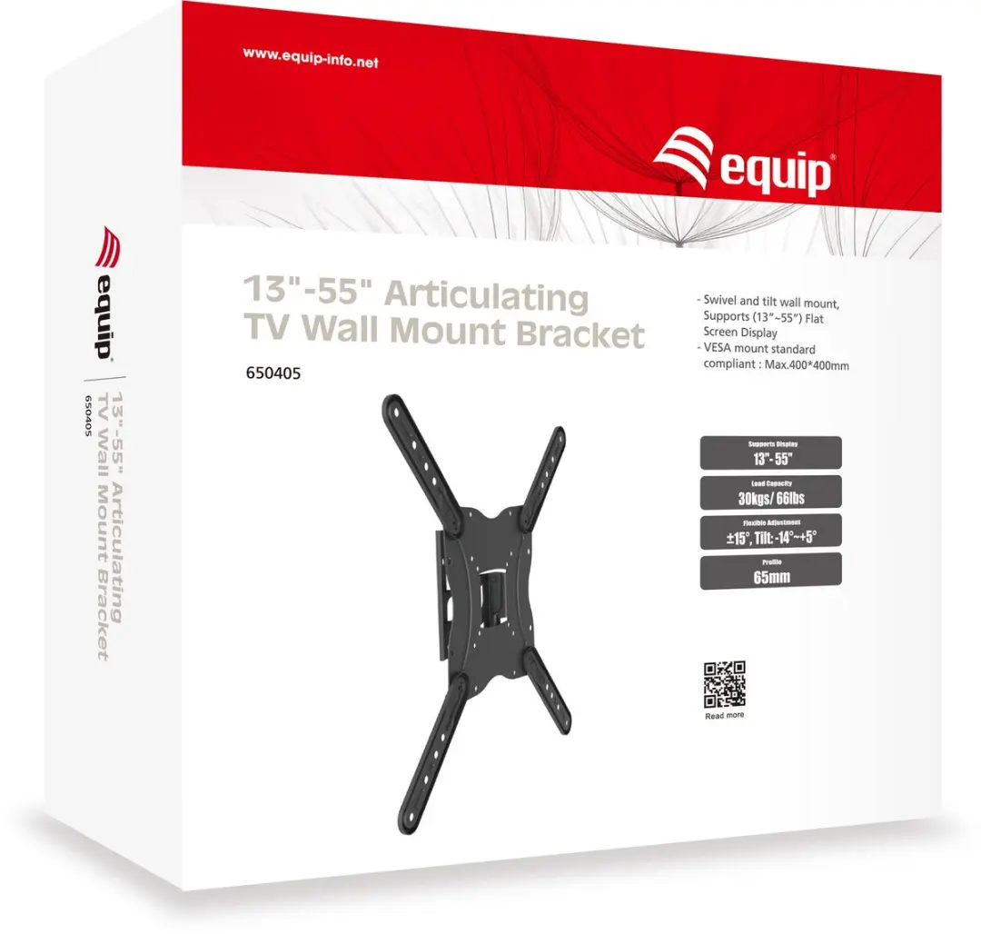 Equip 650405 TV Bevestiging 55" - Zwart