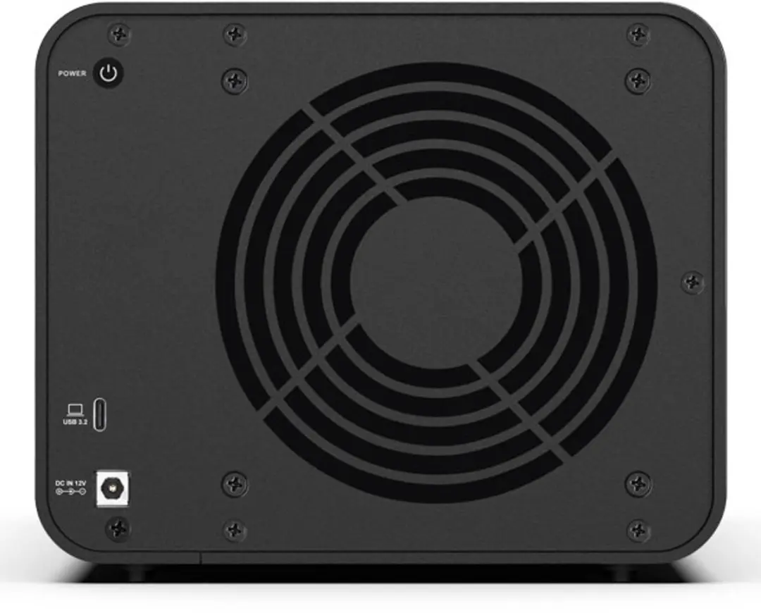 TerraMaster D4-320 USB DAS 4-Bay - 10Gbps - Zwart