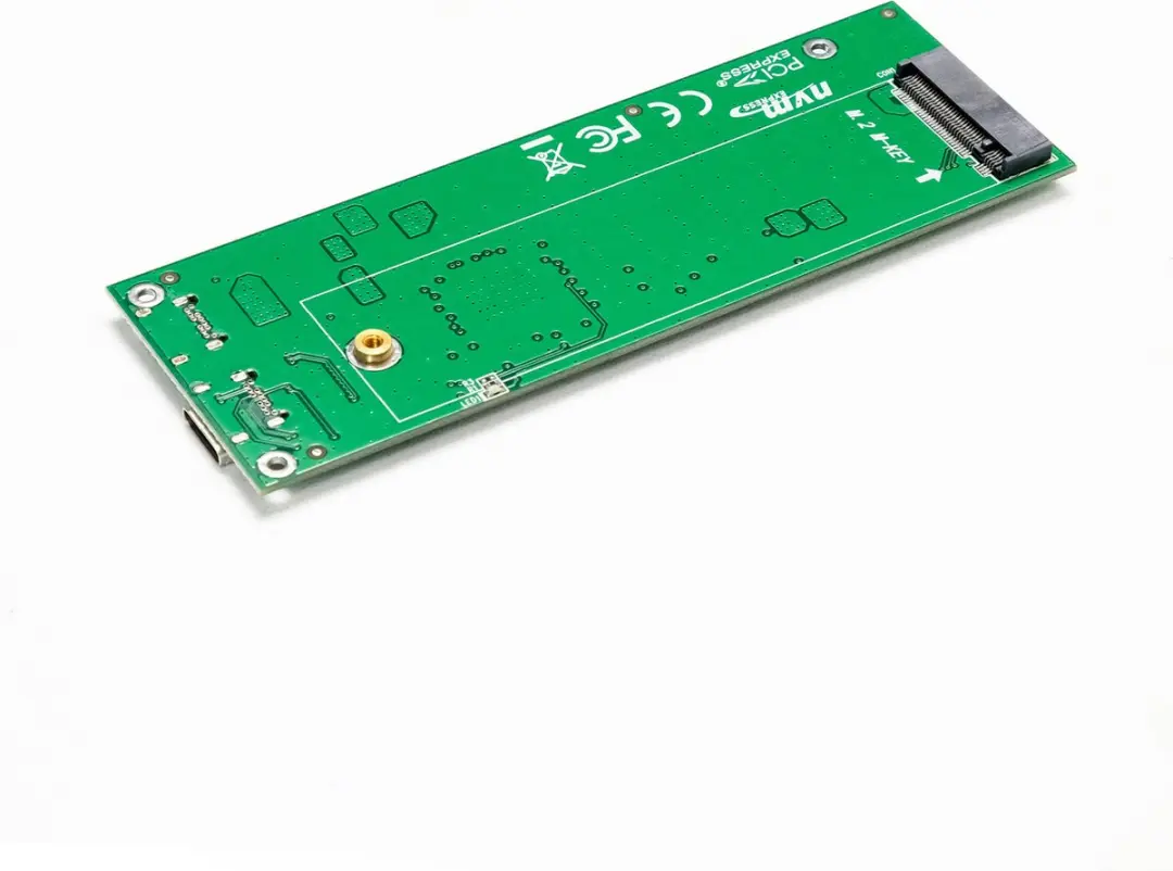 LC Power LC-M2-C-NVME-2X2 M.2 NVMe Adapter - Zwart