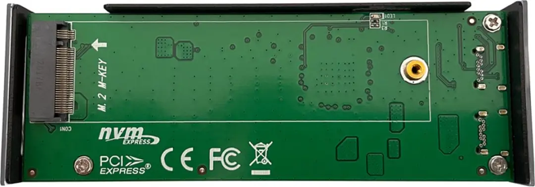 LC Power LC-M2-C-NVME-2X2 M.2 NVMe Adapter - Zwart