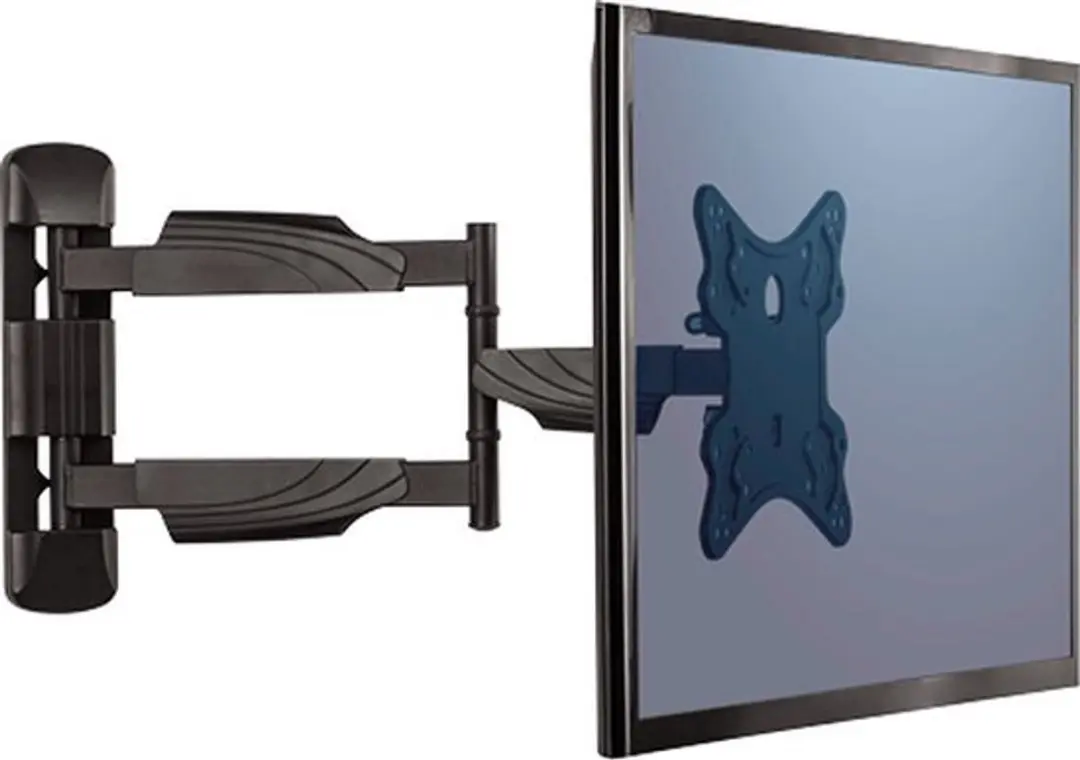 Fellowes Volledig Beweegbare TV Muurbeugel 8043601 - 23-55" - Zwart - afbeelding 6 van 6