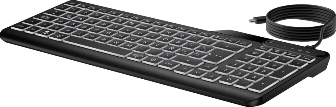 HP 405 Multi-Device AZERTY Toetsenbord - USB - Zwart