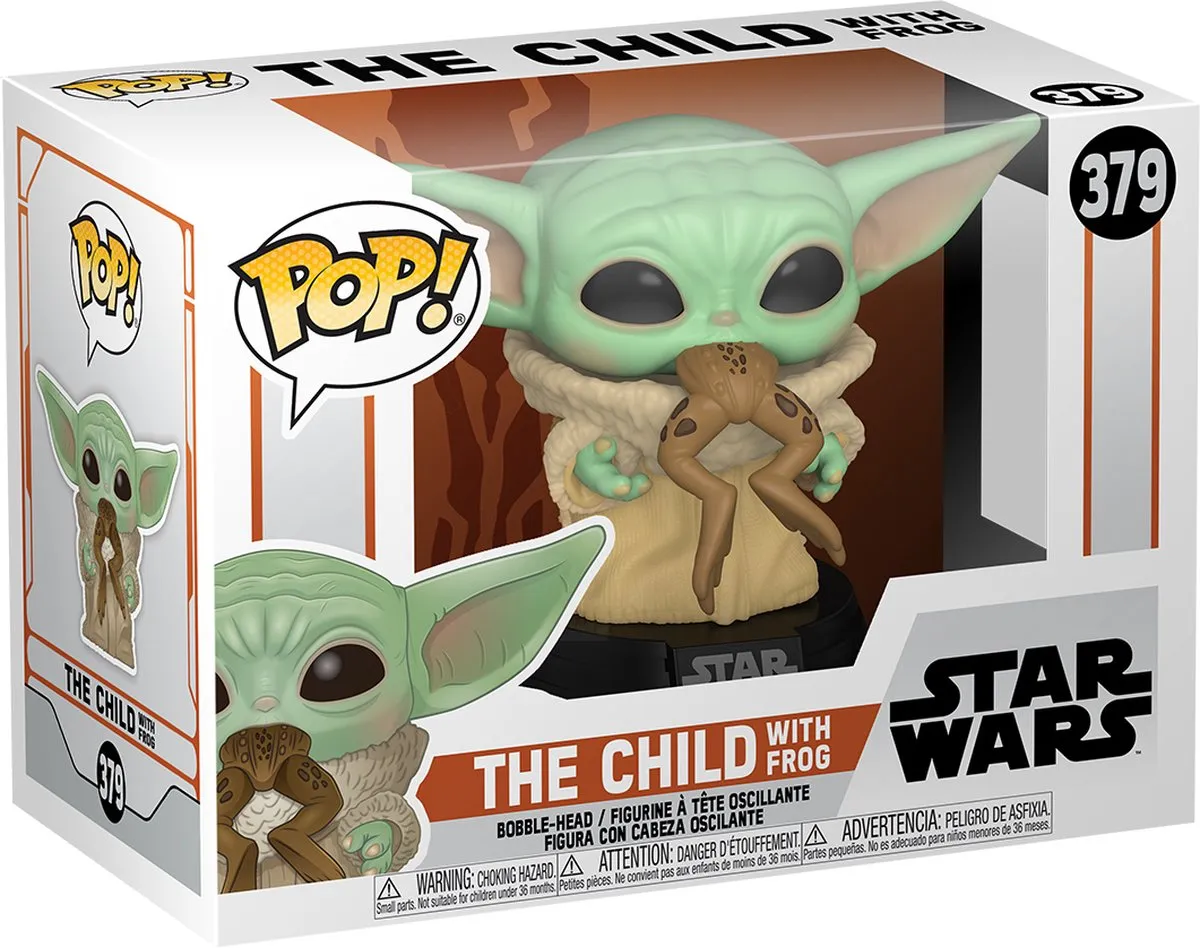 Funko POP! Star Wars The Mandalorian The Child w/Frog - FUN49932
