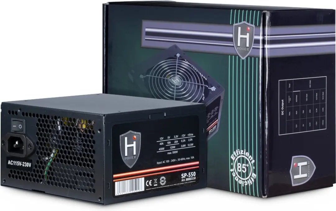 Intertech HIPOWER SP-550 Voeding 550W
