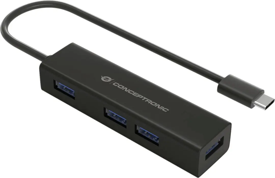 Conceptronic HUBBIES07B USB 3.2 Hub
