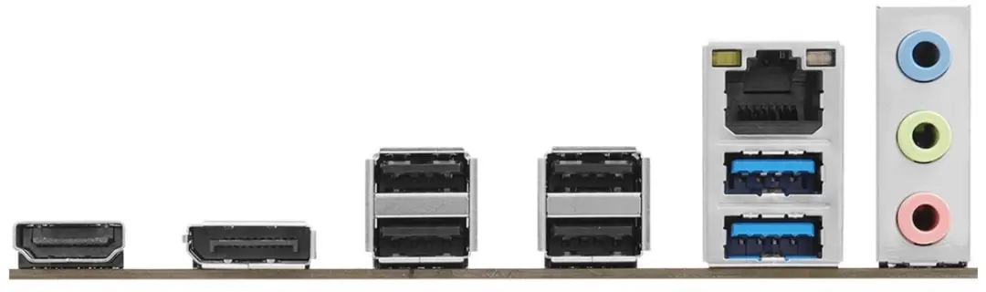 ASRock H810M-P Gen5 Moederbord - PCIe 4.0 - Aluminium Koeling