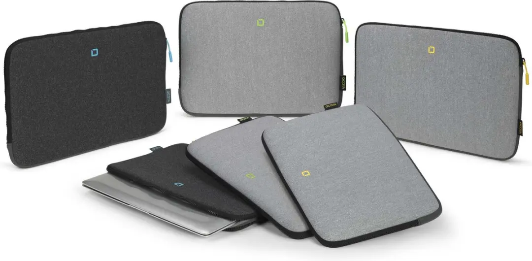 Dicota D31744 Beschermhoes Notebook 15.6" - Grijs/Groen