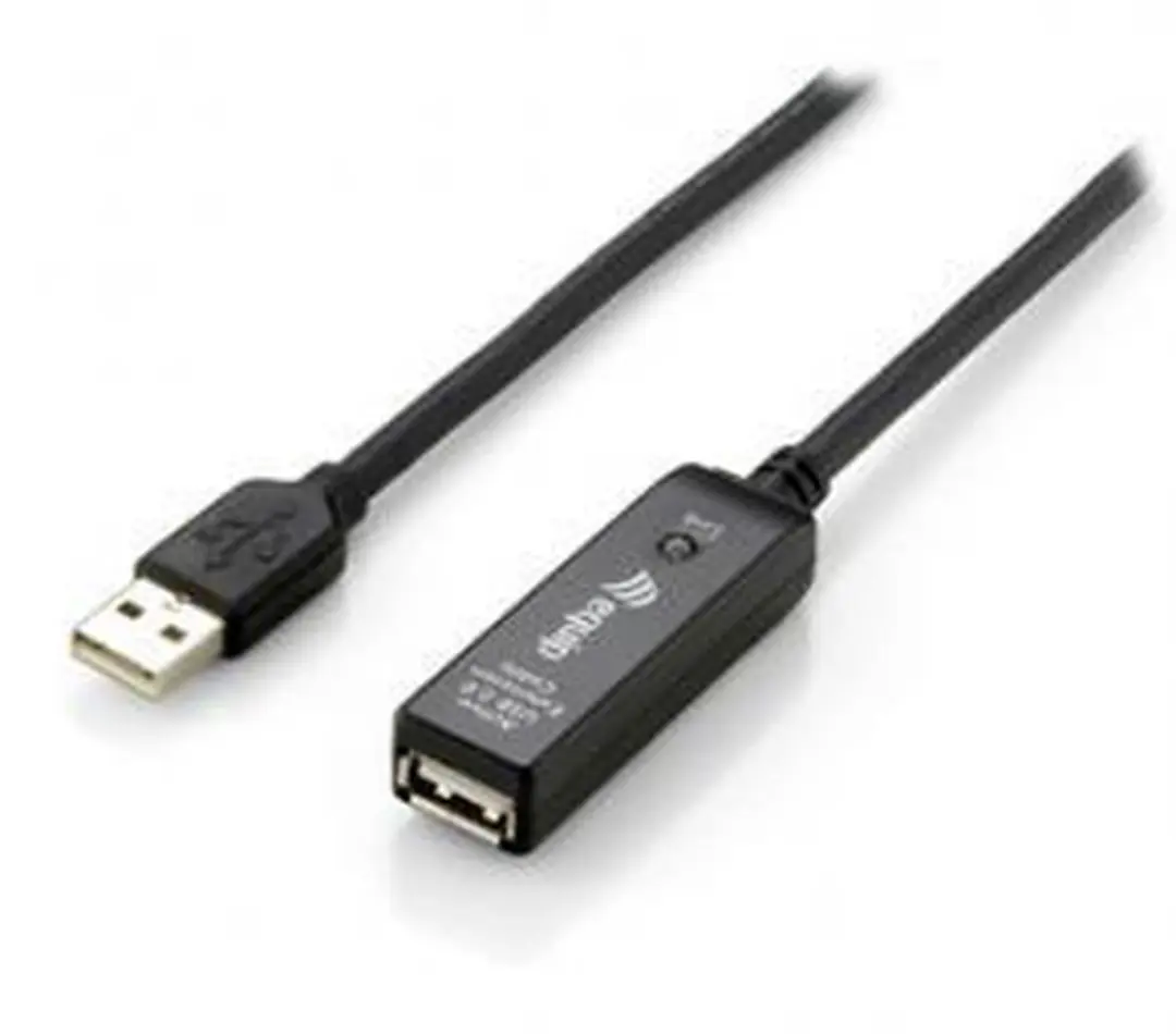 Equip 133311 USB Verlengkabel - Zwart