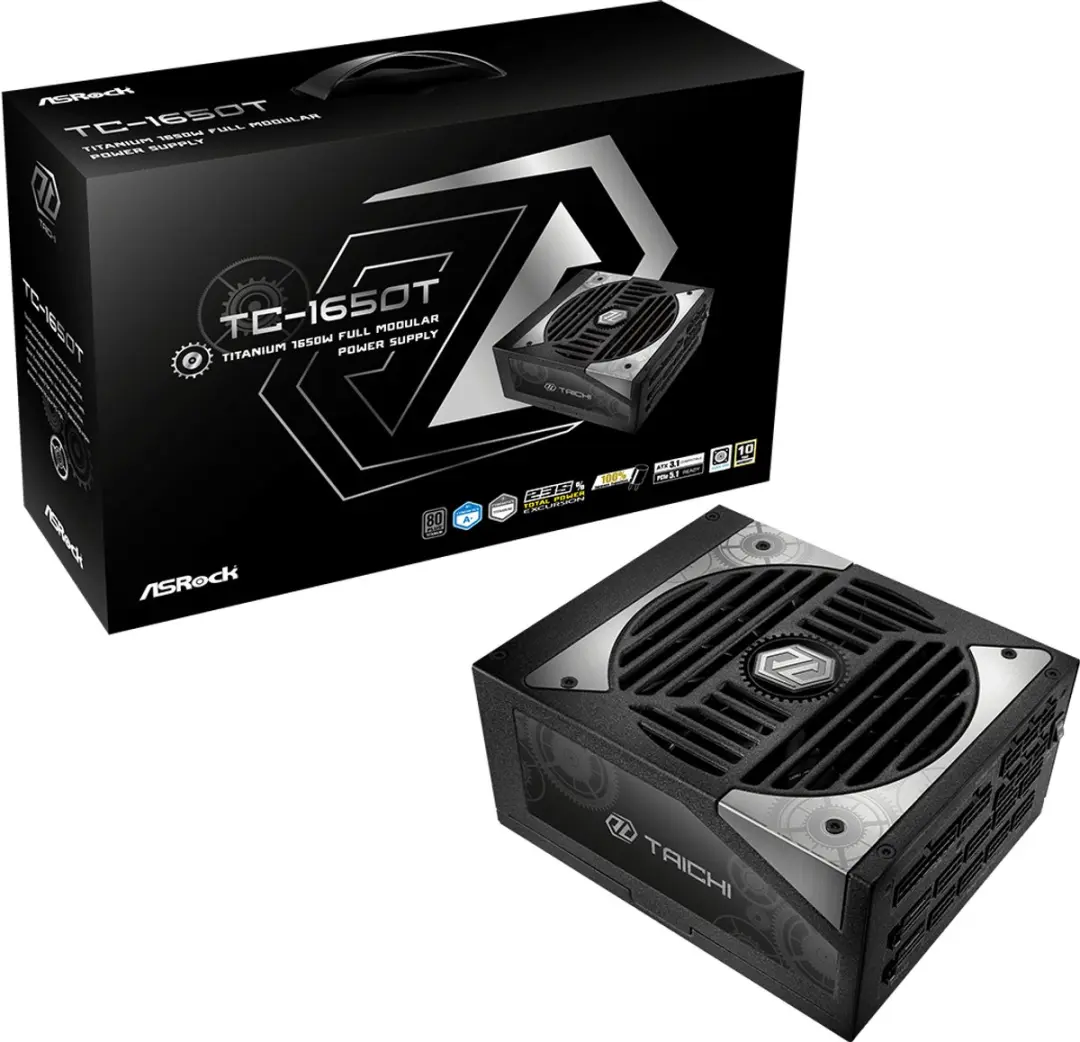 ASRock 90-UXT165-TFEAAB Voeding 1650W
