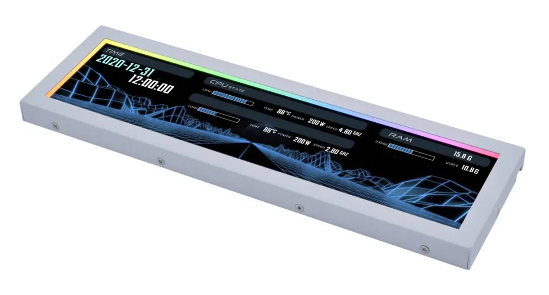 Lian Li SM088W Universeel Beeldscherm - Wit
