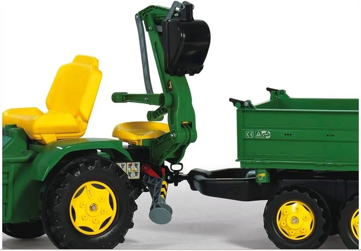 Rolly Toys John Deere Bagger - Traptractor Groen - afbeelding 6 van 6