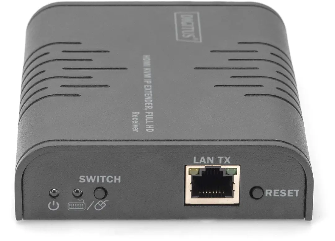 Digitus DS-55530 KVM-Extender Ontvanger - CATx - 120m - Zwart