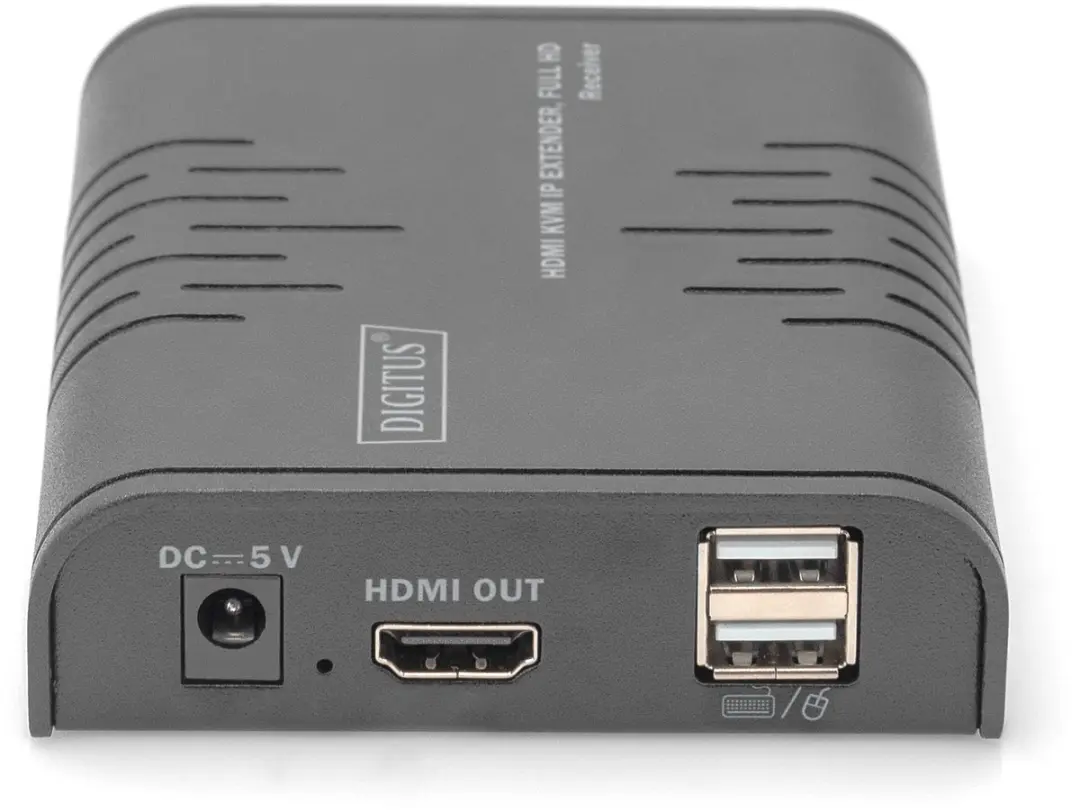 Digitus DS-55530 KVM-Extender Ontvanger - CATx - 120m - Zwart