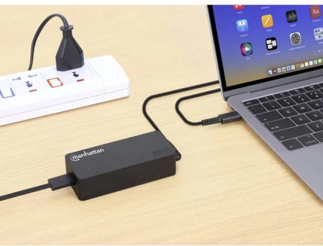 SOLARWINDS Manhattan 102490 USB-C Power Delivery Laptopvoeding 3.25A - Zwart