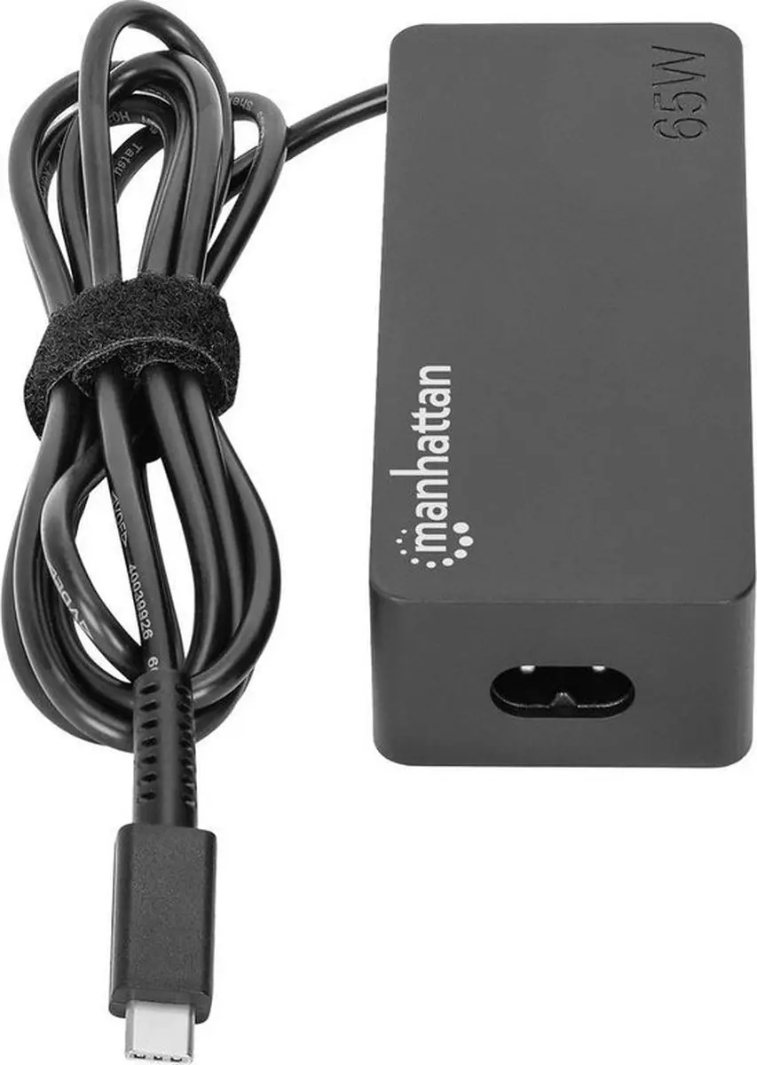 SOLARWINDS Manhattan 102490 USB-C Power Delivery Laptopvoeding 3.25A - Zwart