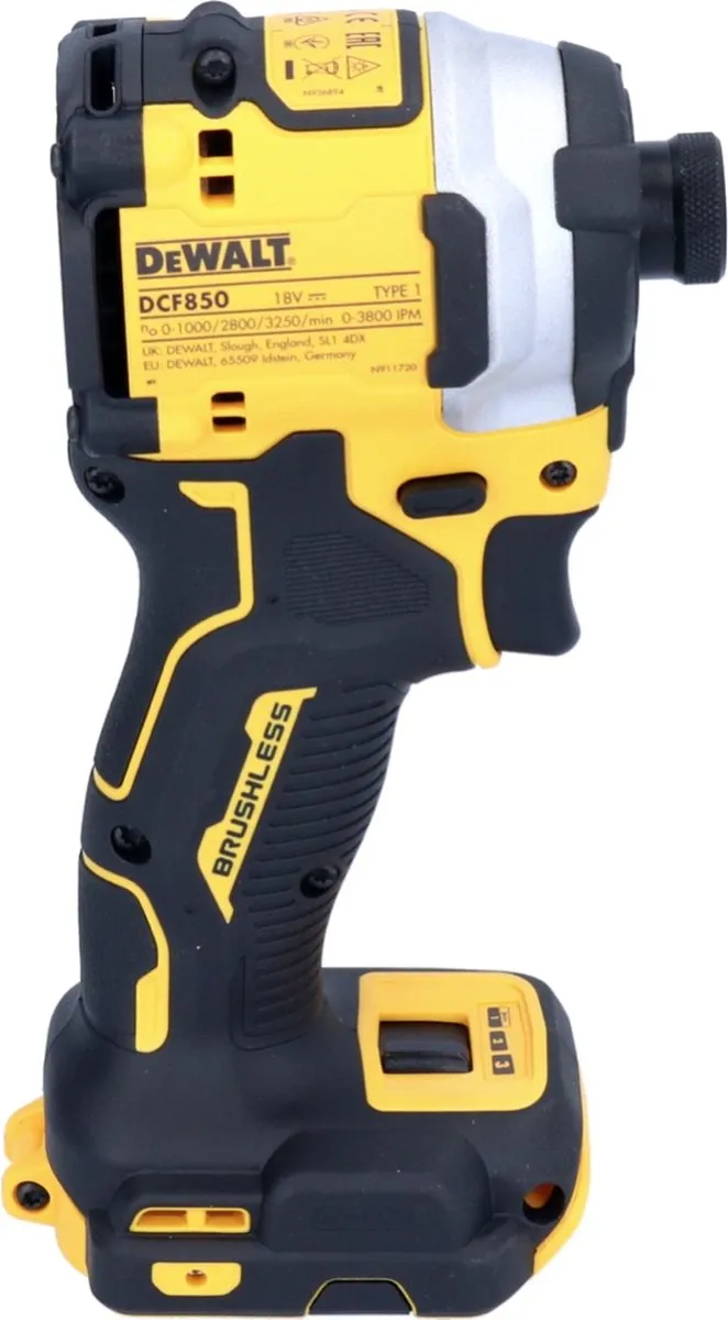 DeWalt DCF850N Slagschroevendraaier 205Nm 18V XR - Zwart